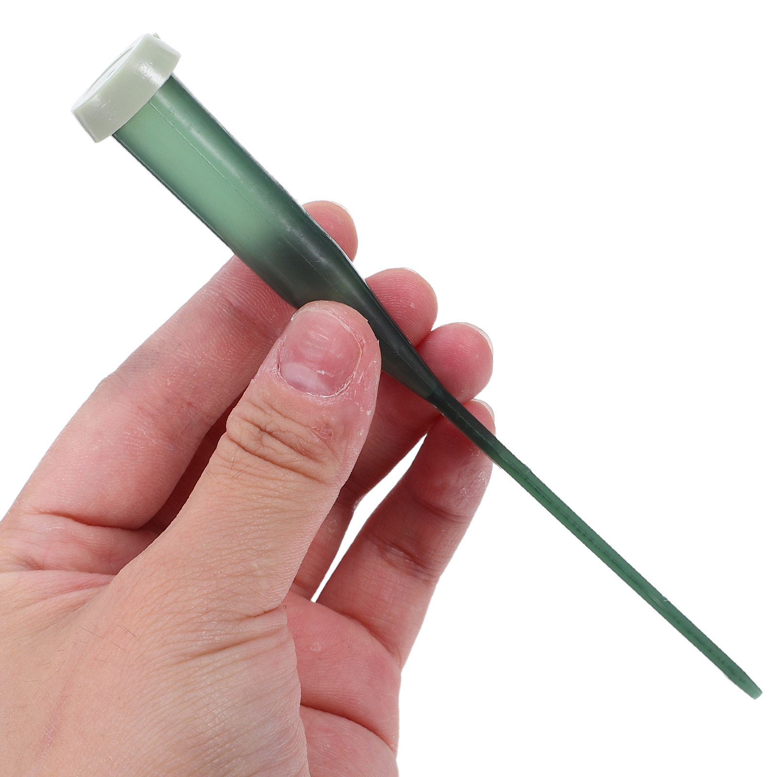 Anda Florist Supply - 25 stuks plastic groene bloemstokjes, bloemwaterstokjes