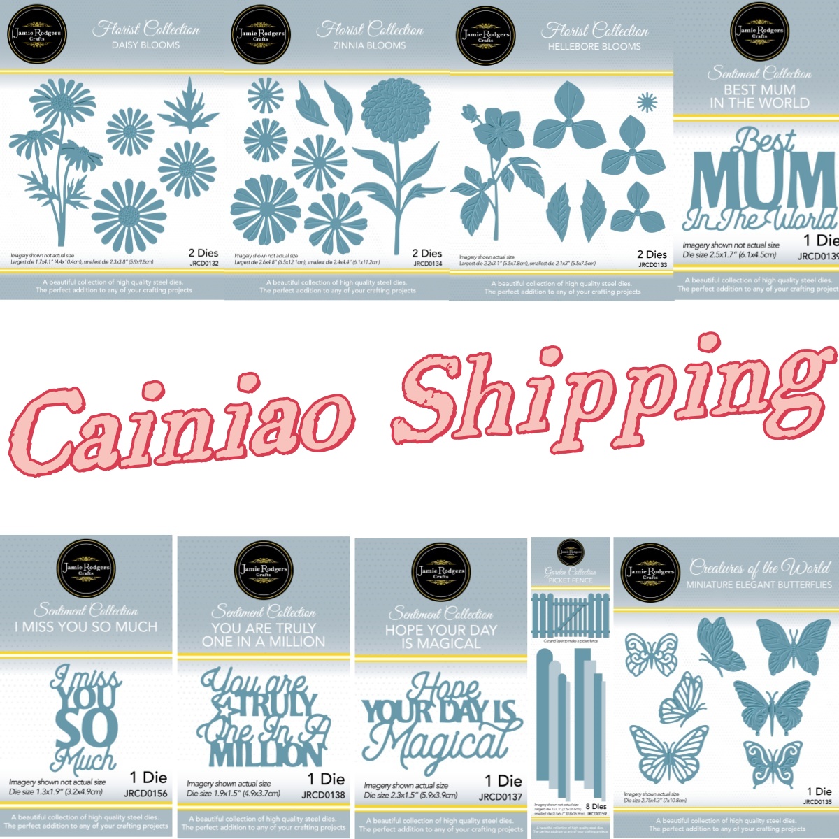 Anda Florist Supply - Bloemistencollectie Metalen snijmallen voor het zelf
