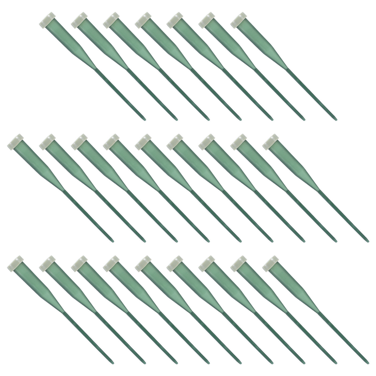 25 stuks plastic groene bloems - Anda Florist Supply recensie en prijs