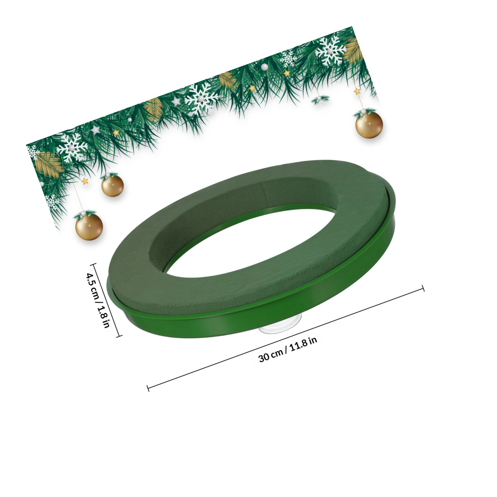 Kleine bloemenschuimring zuign - Anda Florist Supply recensie en prijs