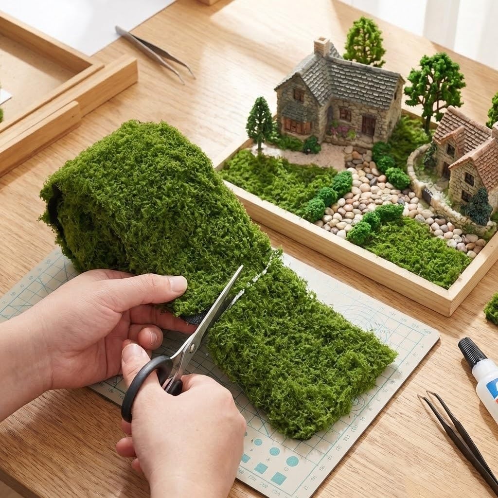 Kunstmatige mos tafelloper don - Preserved Moss Sheet recensie en prijs